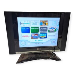 LG 15LA6R 15 inch LCD TV Monitor Retro Gaming Display RGB Component S-Video VGA